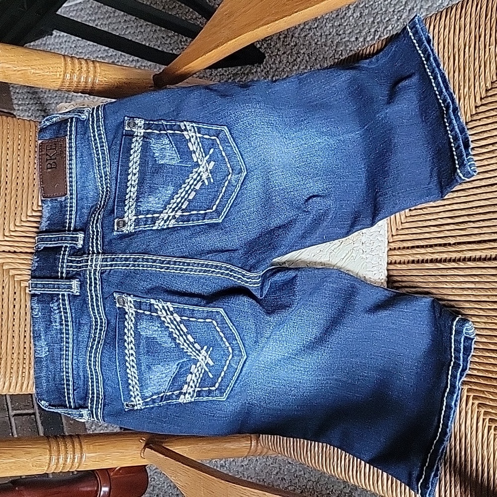 BKE Sabrina bermuda jean shorts, size 25 - Picture 3 of 9